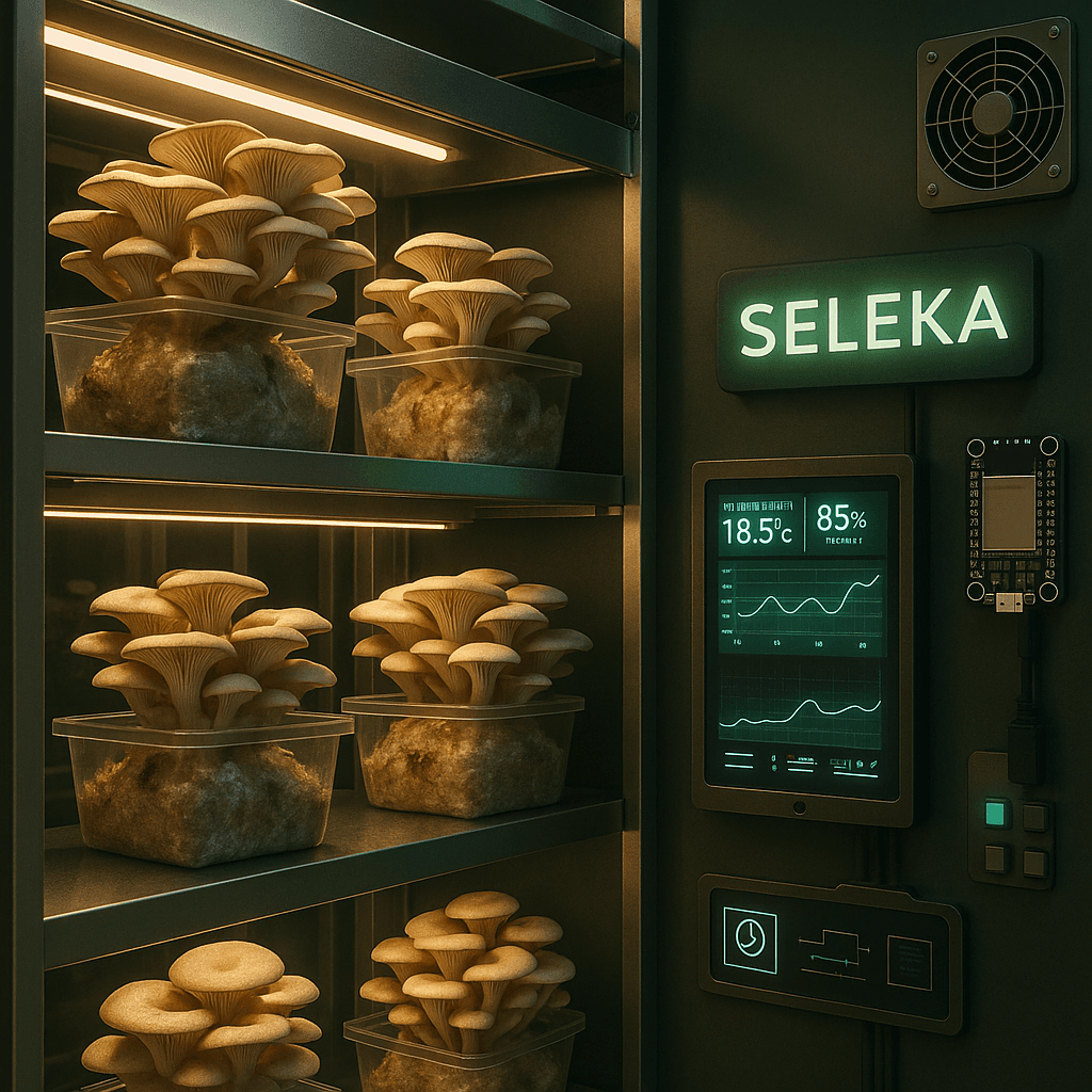 Frische Austernpilze von Seleka